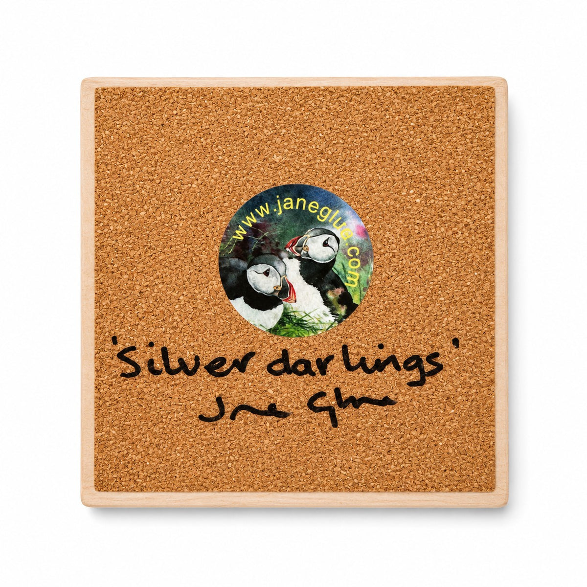 Small ceramic tile/Silver Darlings
