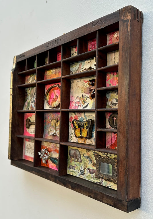 Original artwork/Butterfly box