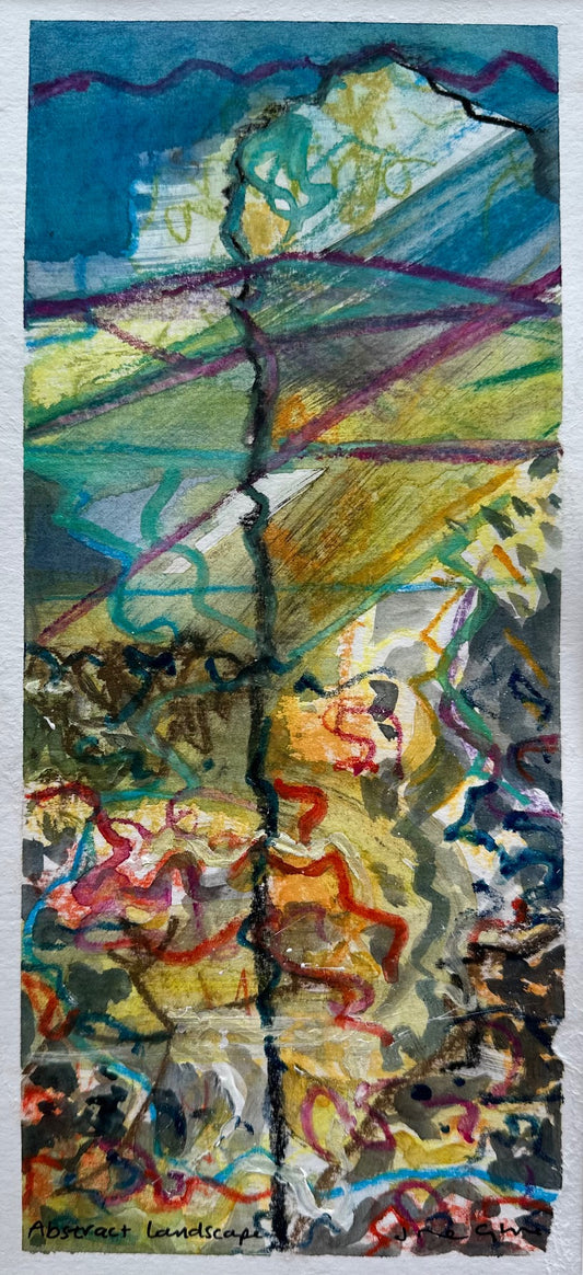 Original painting/Abstract Landscape