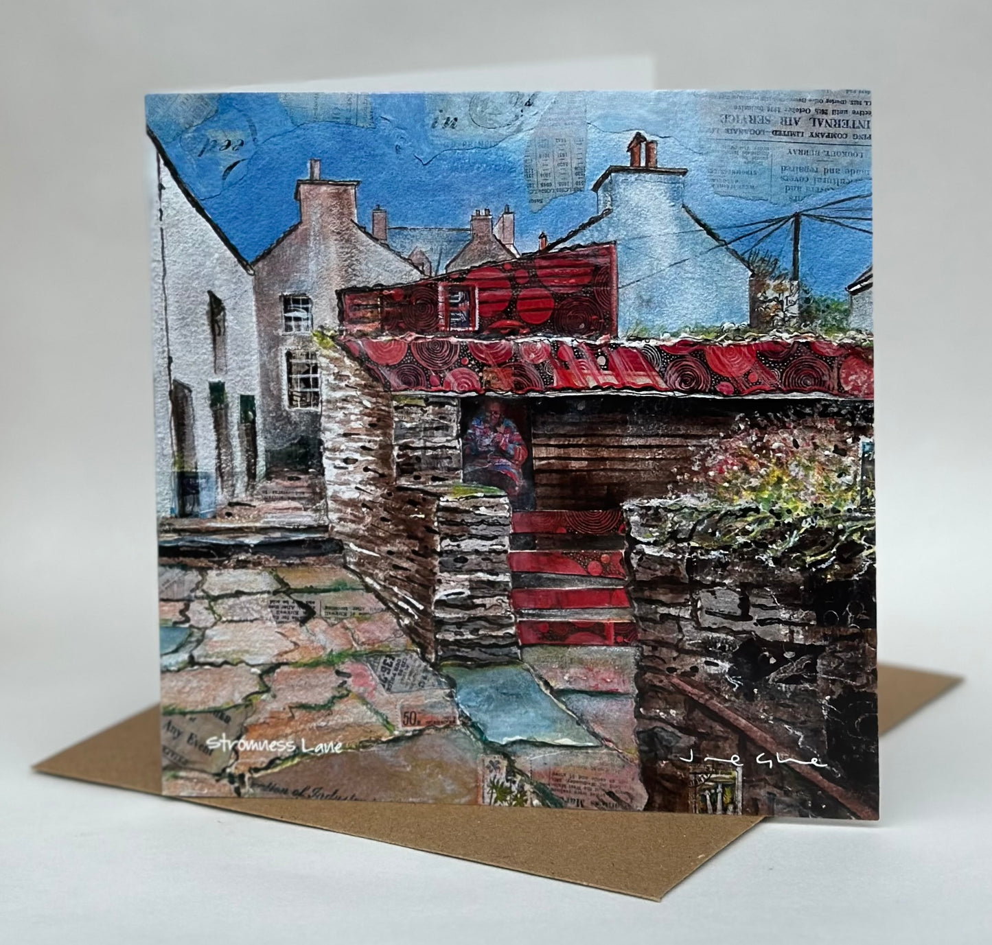 Large Card - Stromness lane