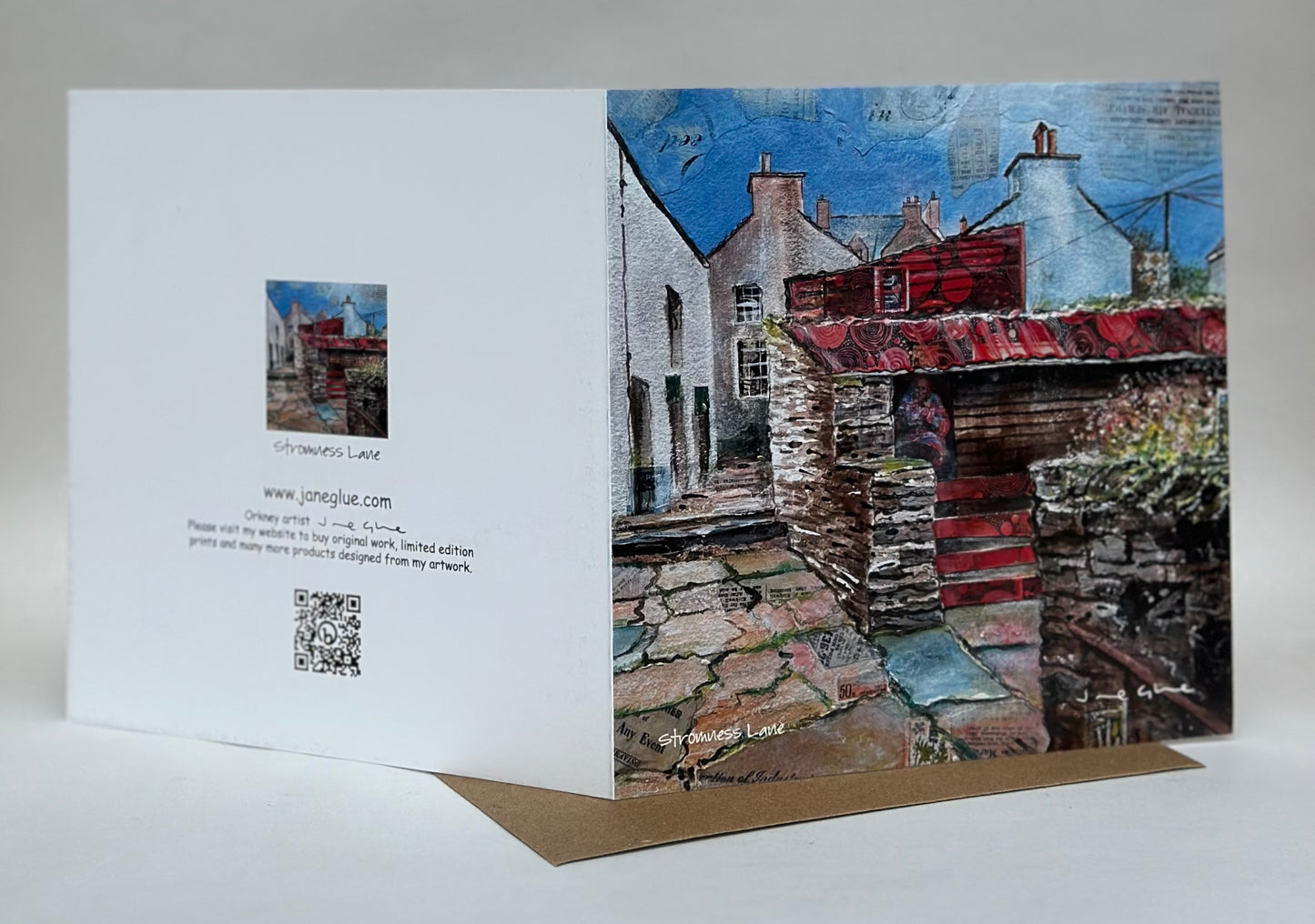 Large Card - Stromness lane