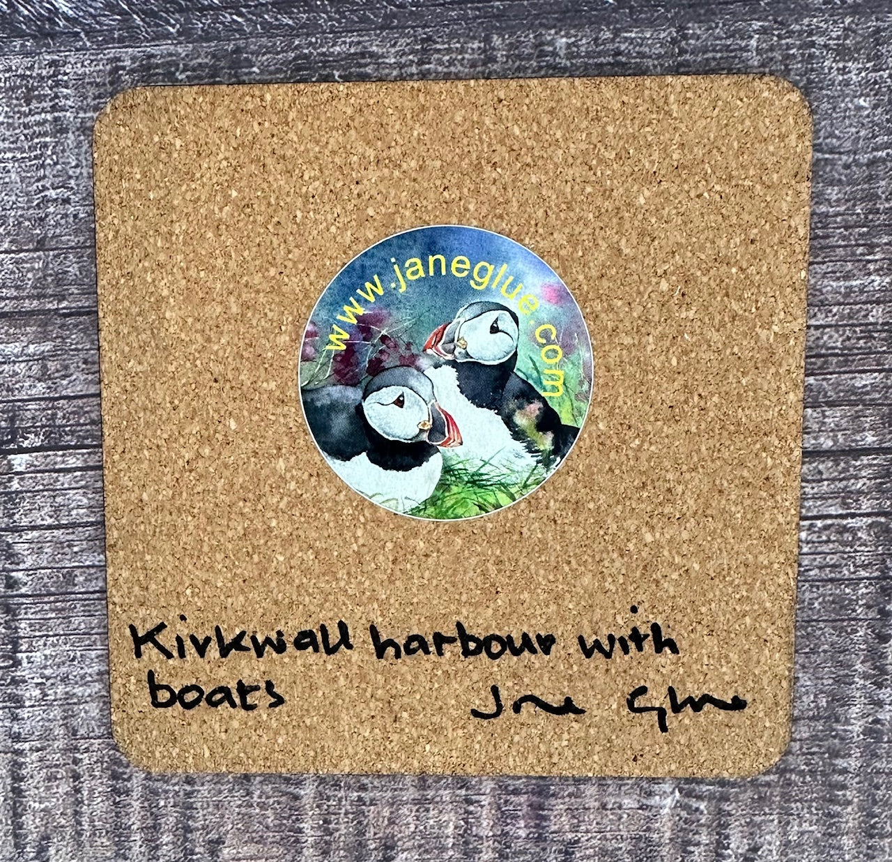 Coaster/Kirkwall harbour with boats