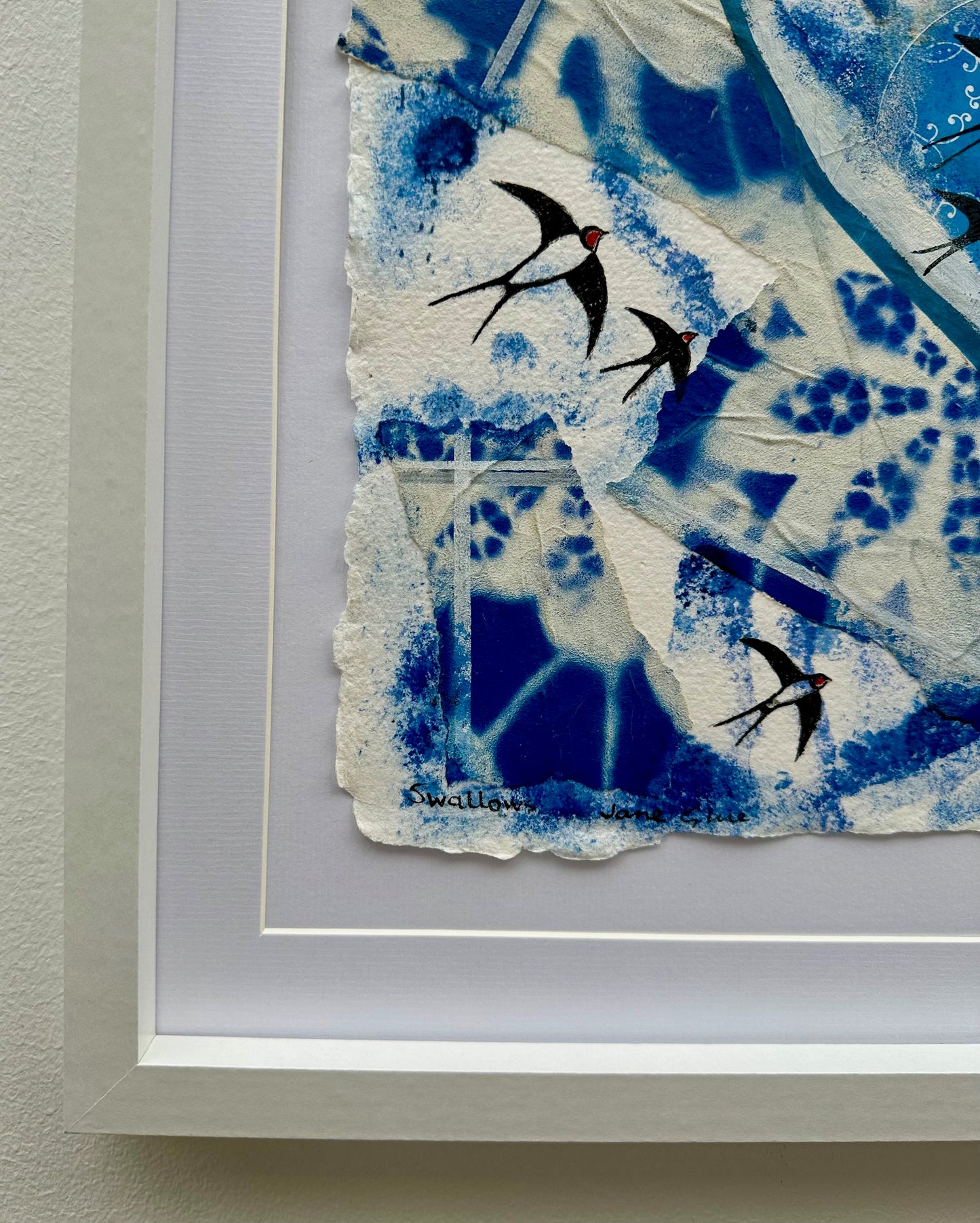 Original painting/Swallows