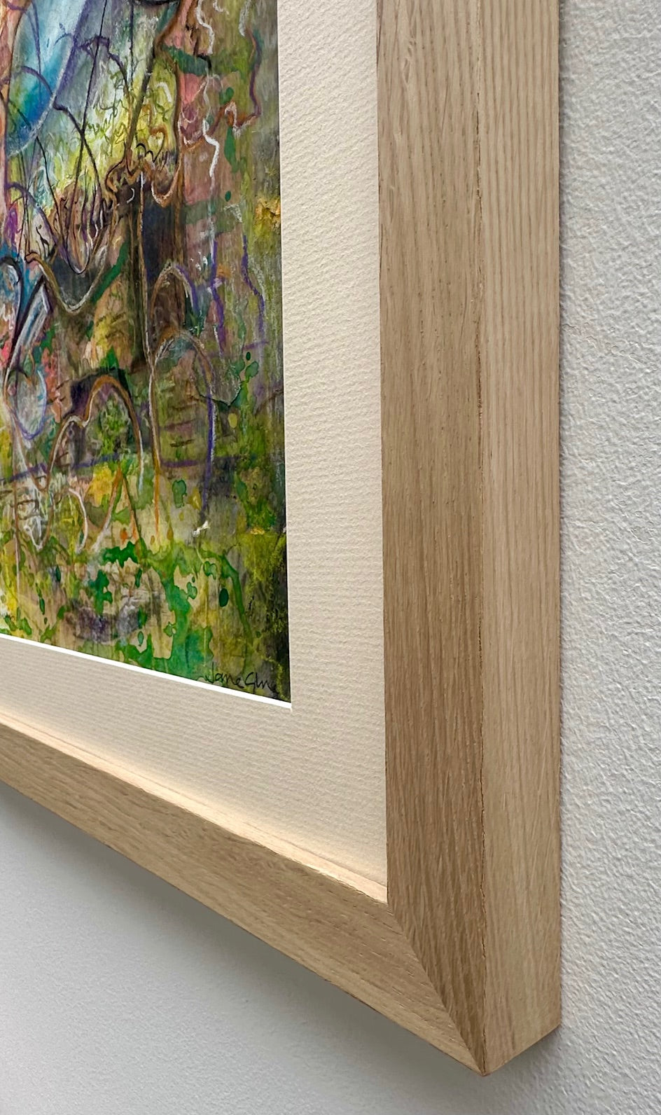 Original painting/Old Mill ruin