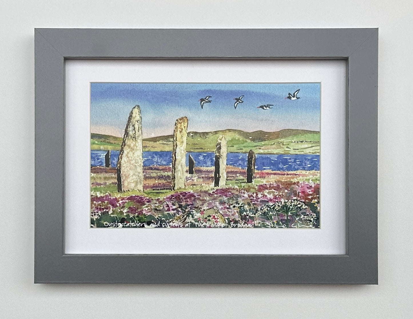 Small framed print/The Ring of Brodgar