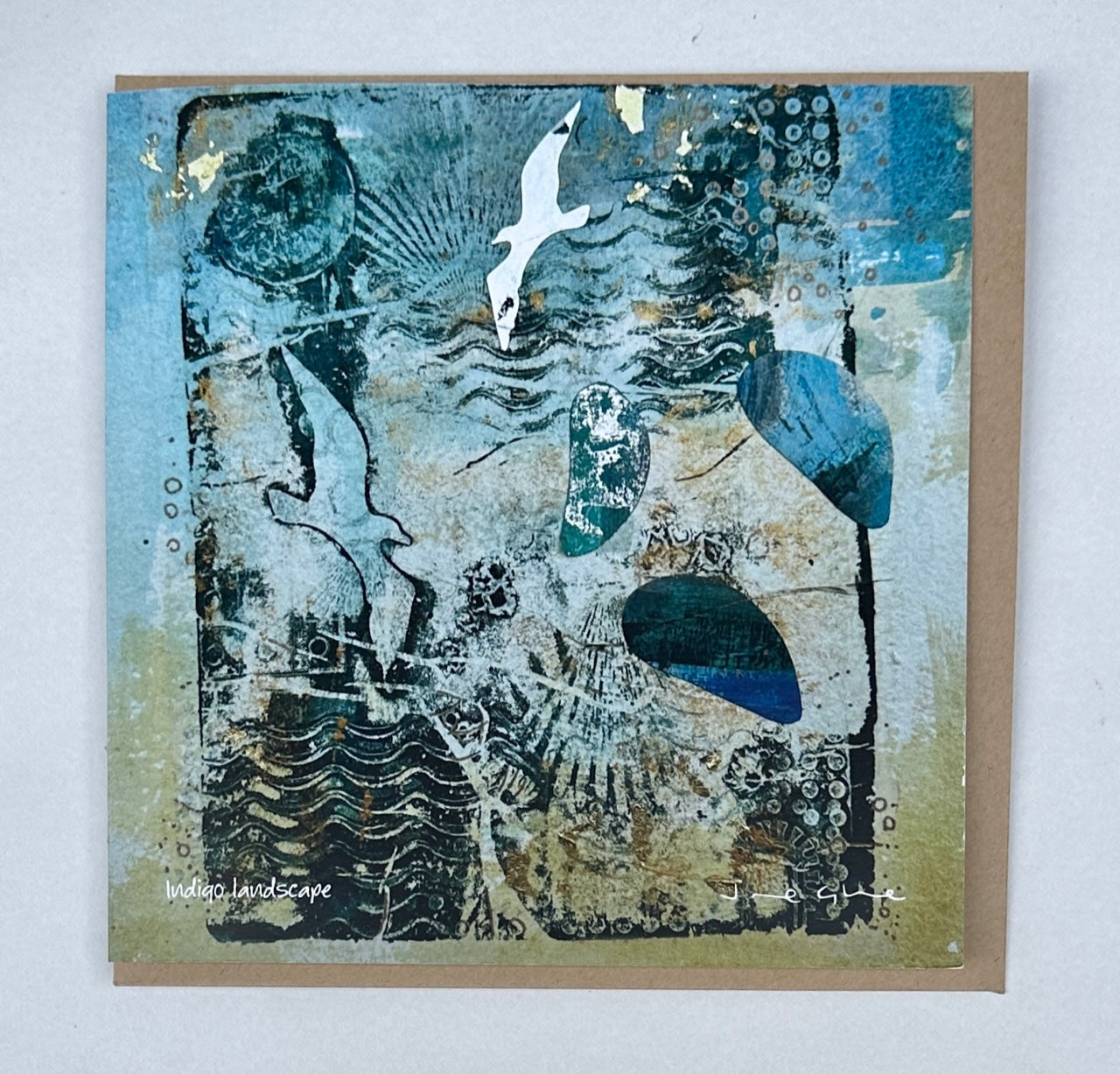Large Card - Indigo Landscape