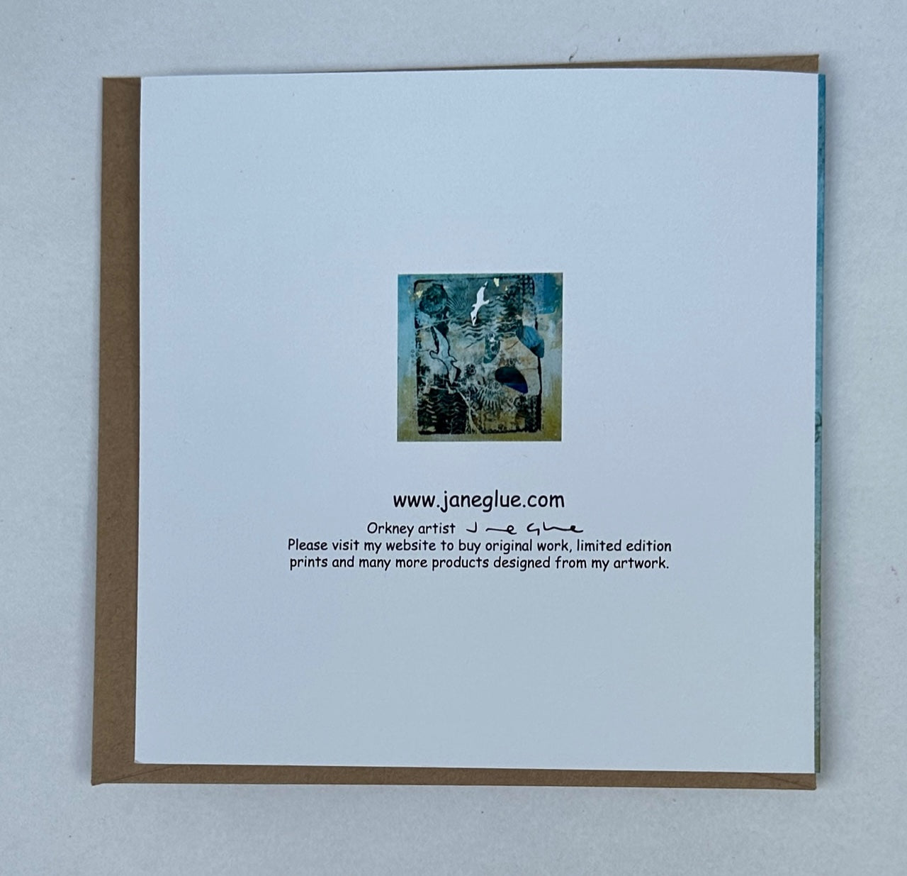 Large Card - Indigo Landscape