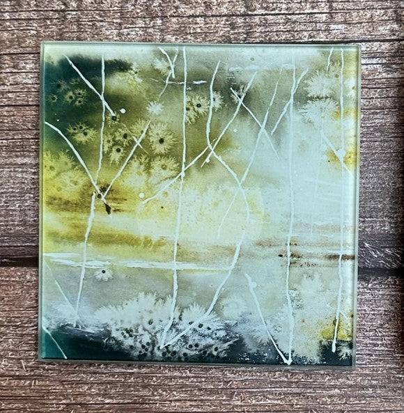 Glass coaster/Maeshowe runes