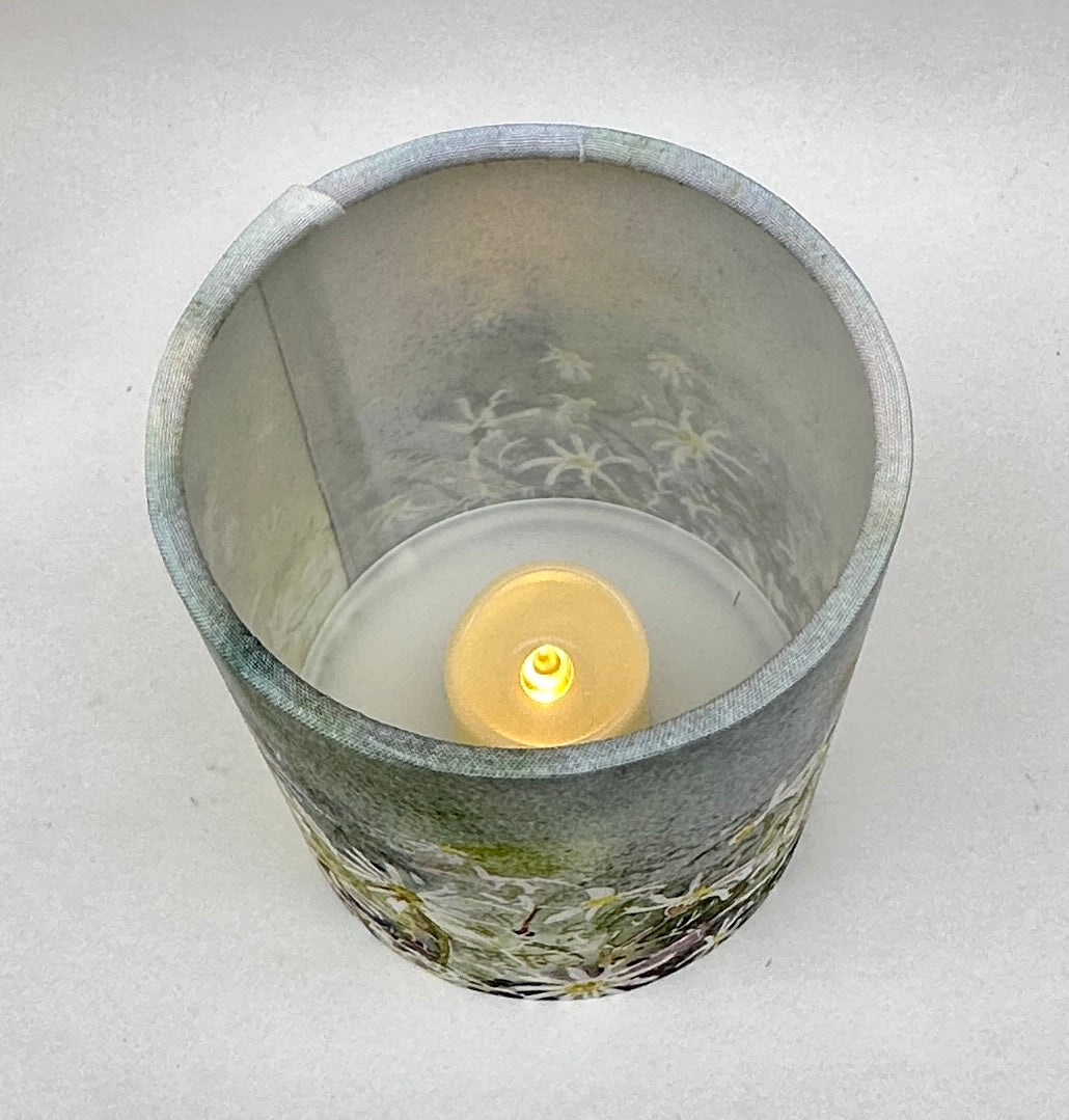 Small candle lamp/Summer daisies