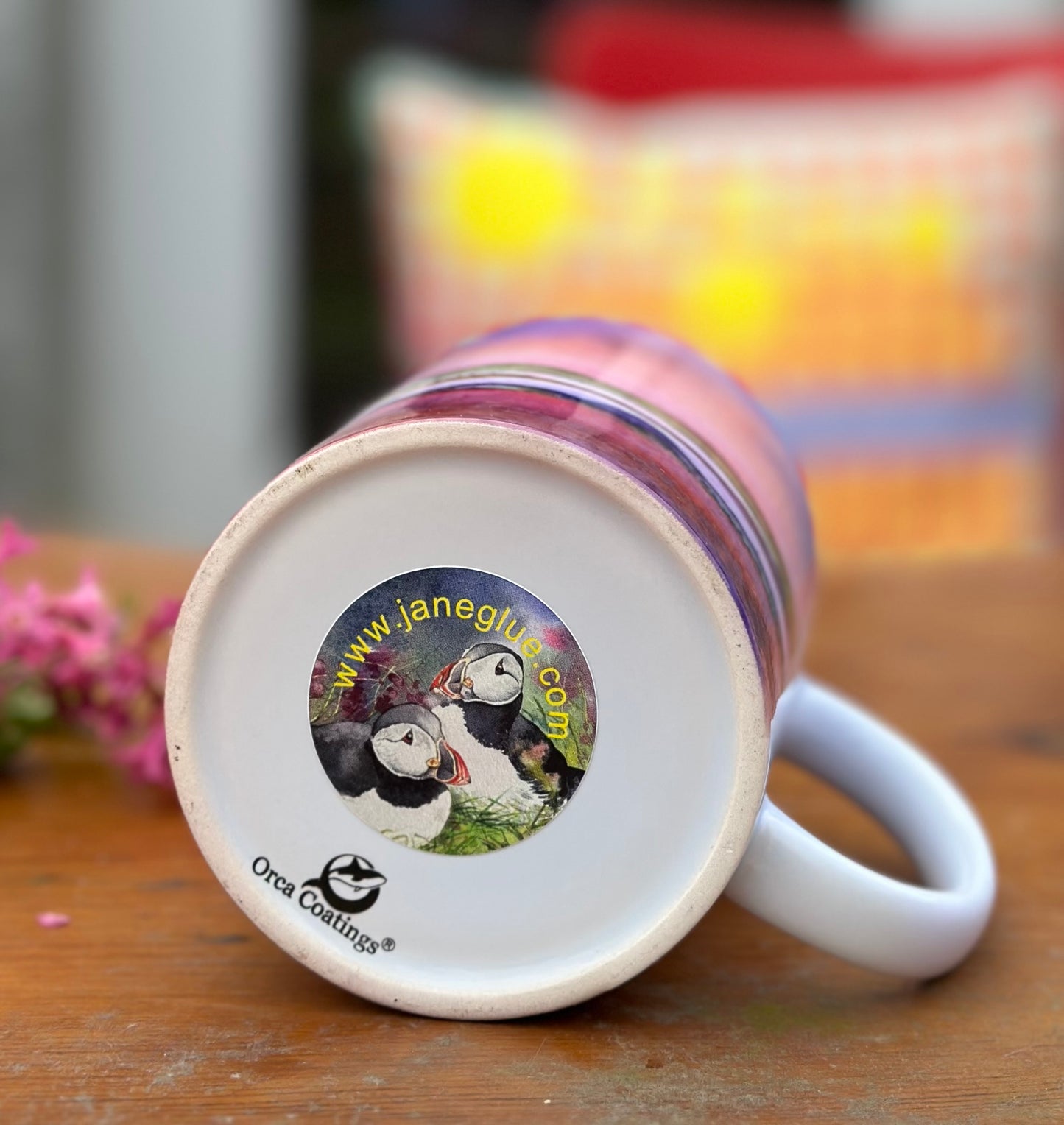 Ceramic mug/Maeshowe sunset