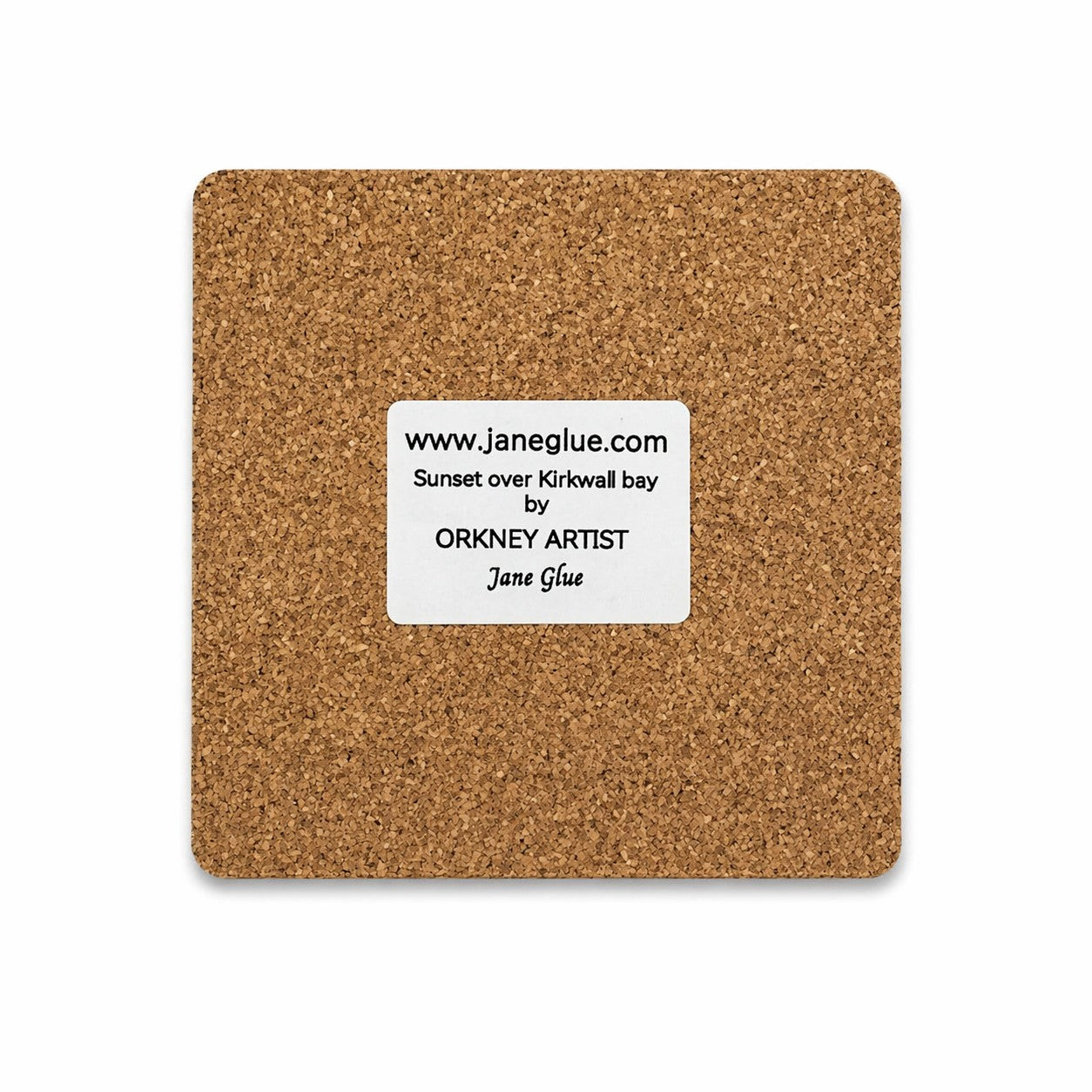 Coaster/Sunset over Kirkwall bay