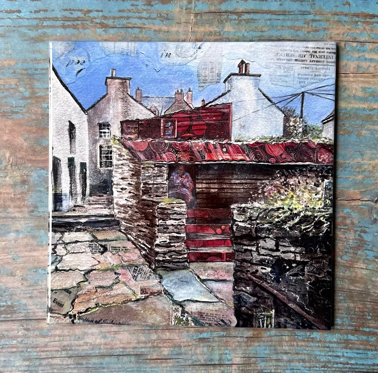 Large ceramic tile/Stromness lane