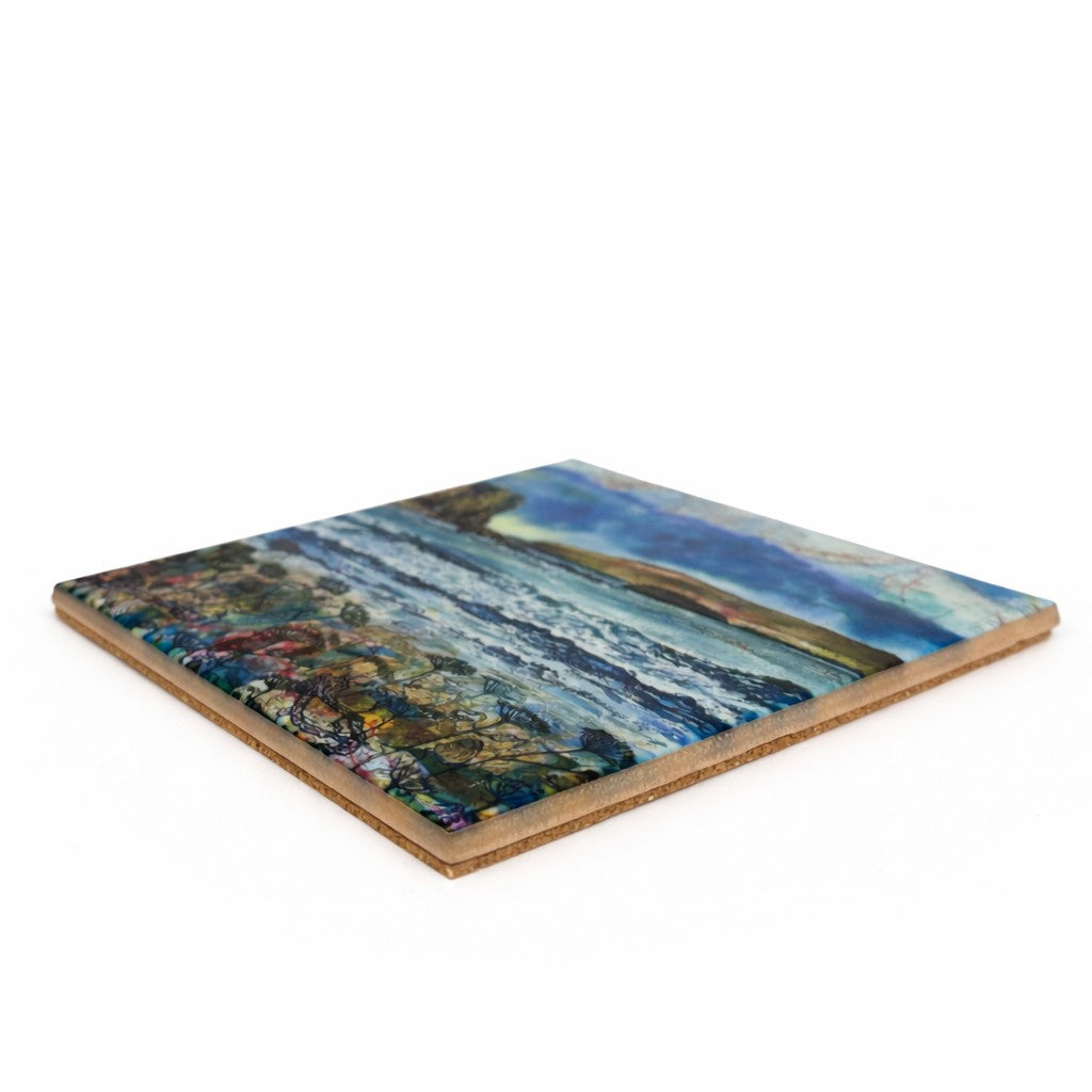 Medium ceramic tile/Winter storm
