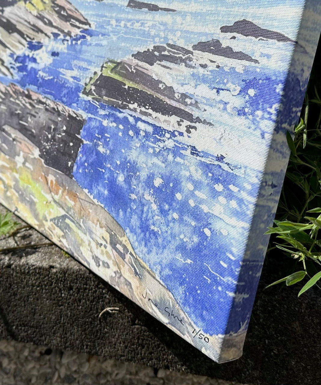 Canvas print/Glittering sea, Yesnaby