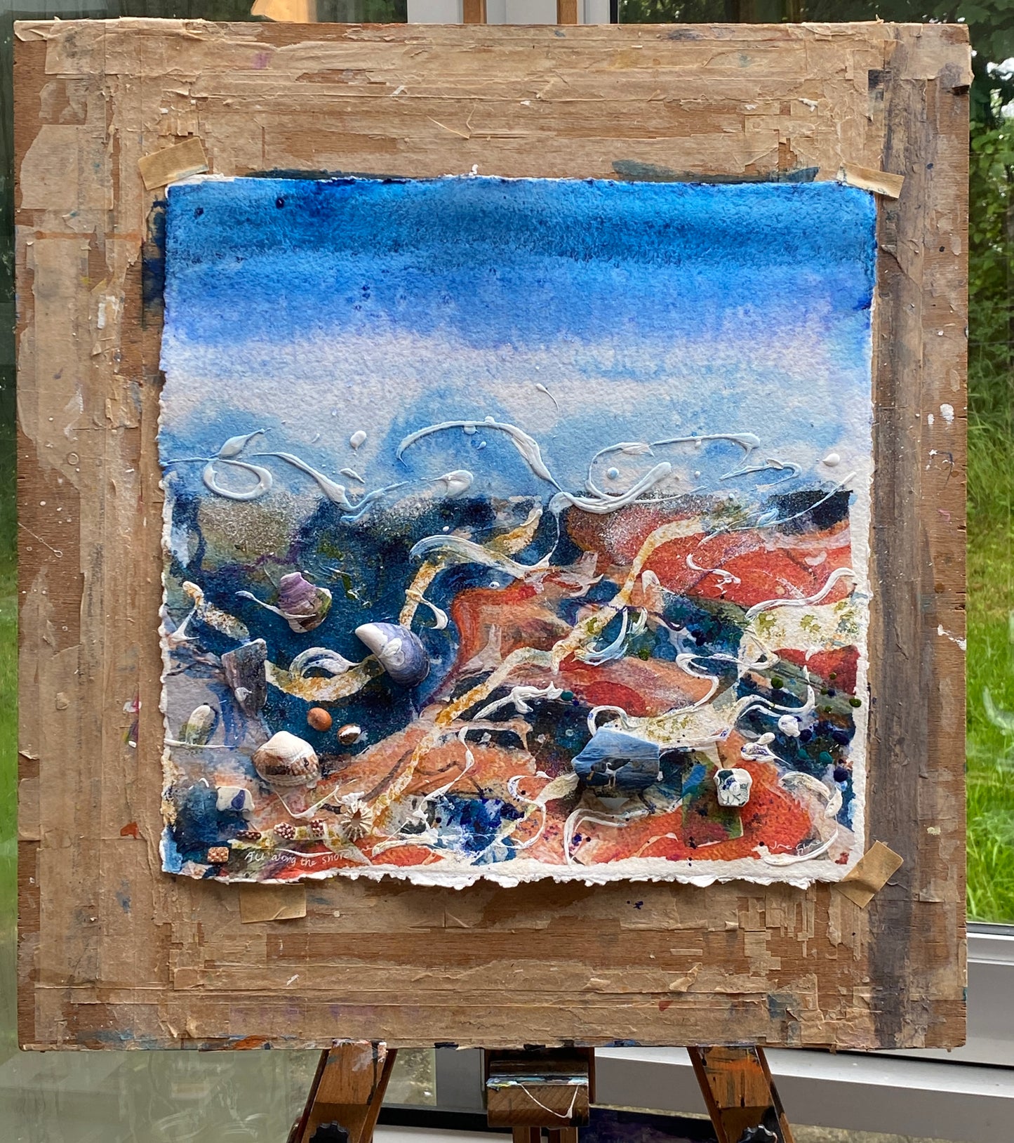 Limited edition print/All along the shoreline
