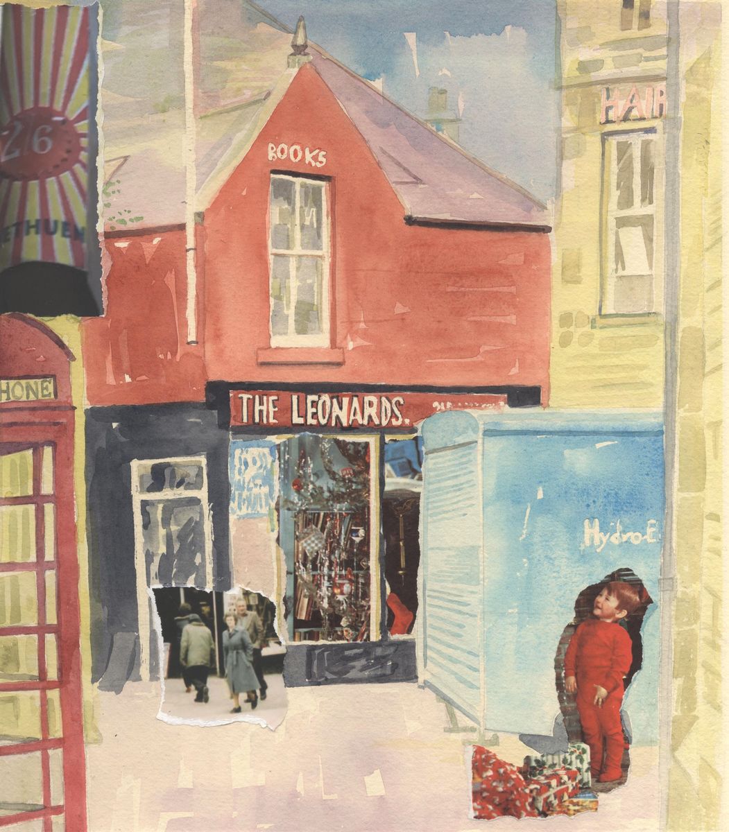 Limited edition print/The old Leonards shop in Kirkwall