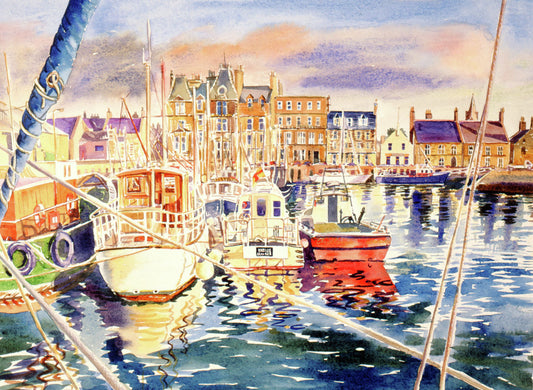 Limited edition print/Kirkwall harbour, Orkney