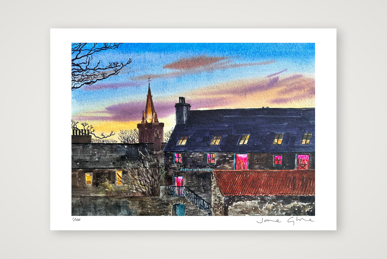 The Storehouse, Kirkwall — A4 (30×21cm, 12×8") Print only