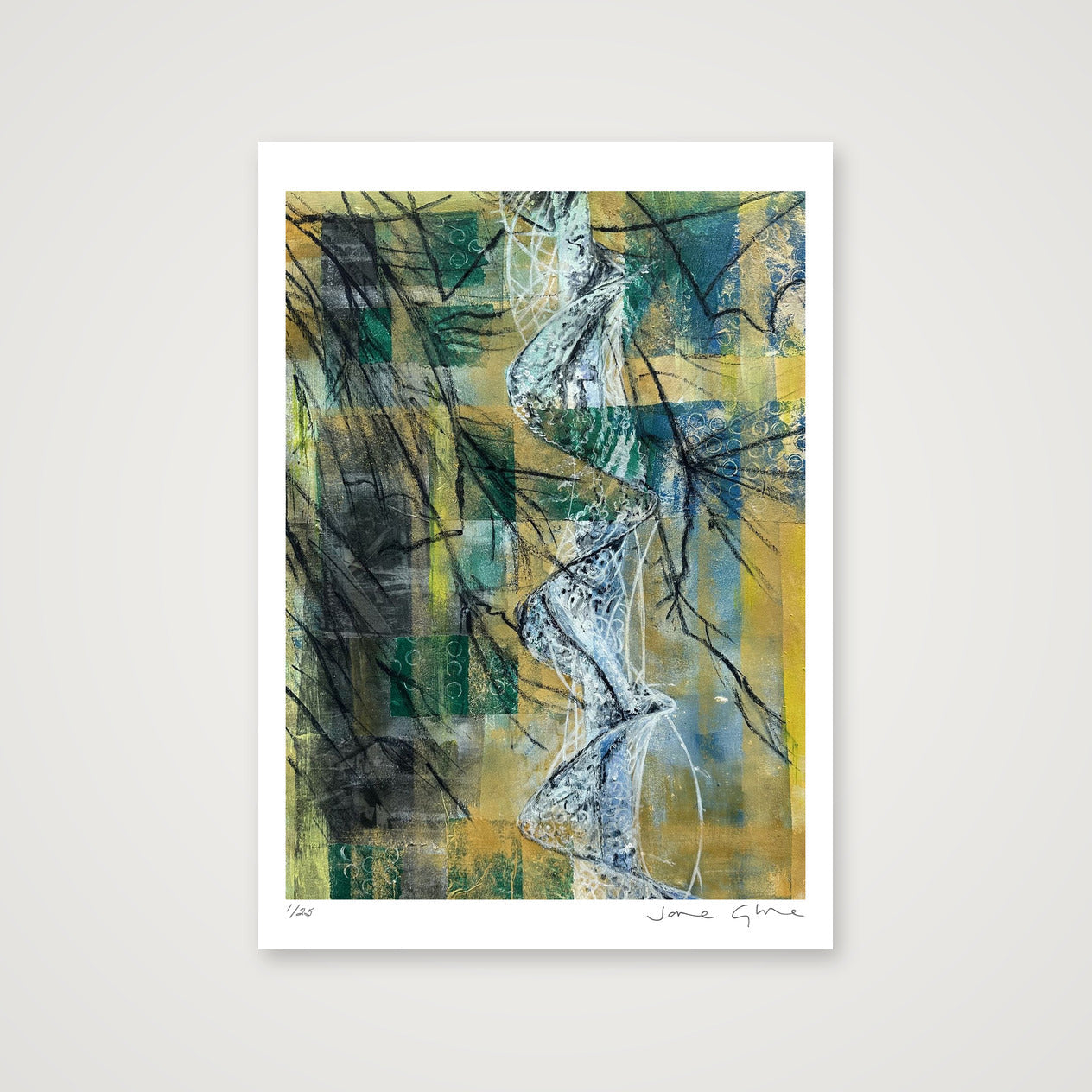 Oats and cobwebs  — 42×59cm, 17×23" Print only