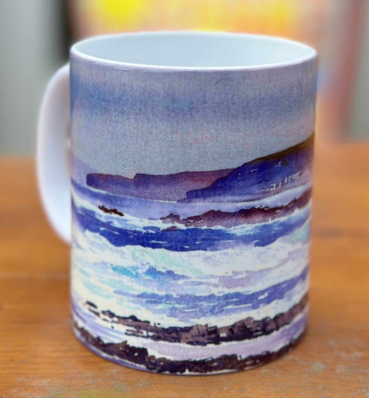 Ceramic mug/Rainstorm at North Birsay