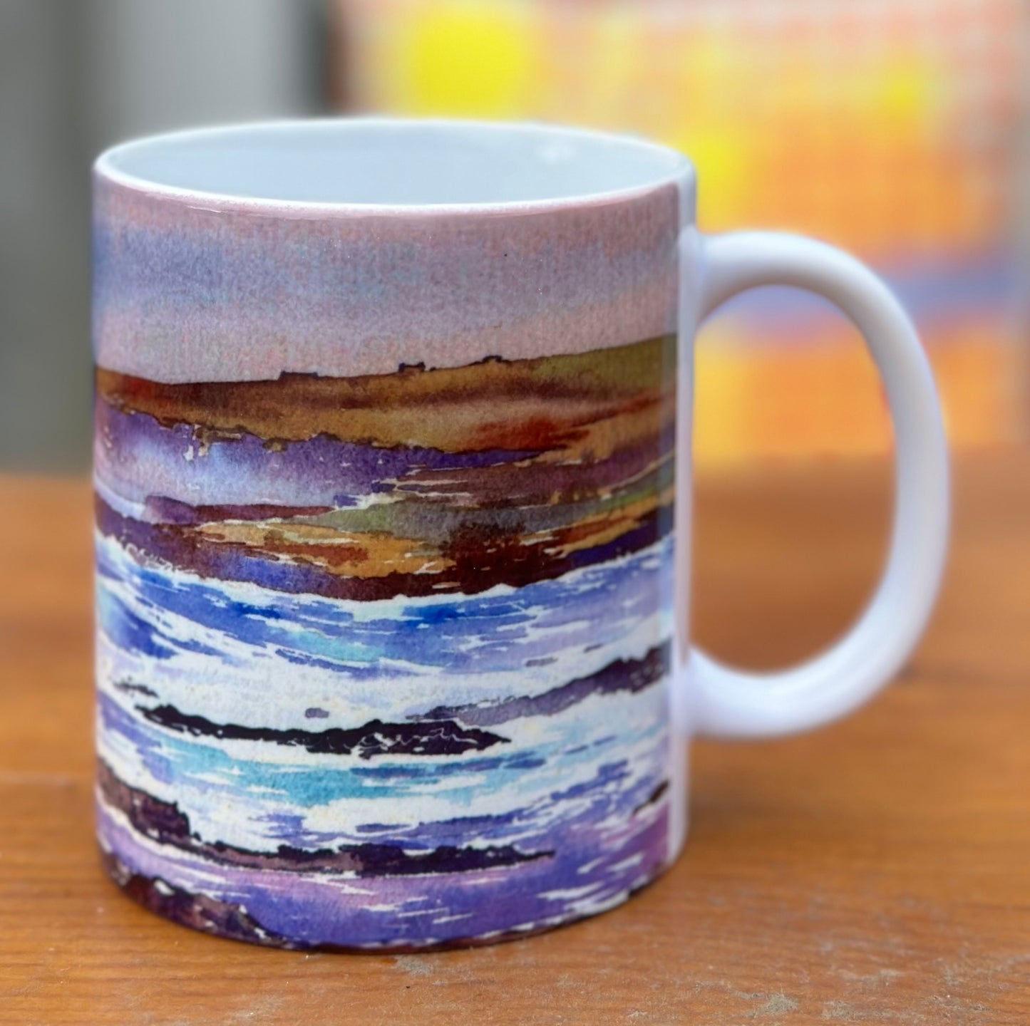 Ceramic mug/Rainstorm at North Birsay
