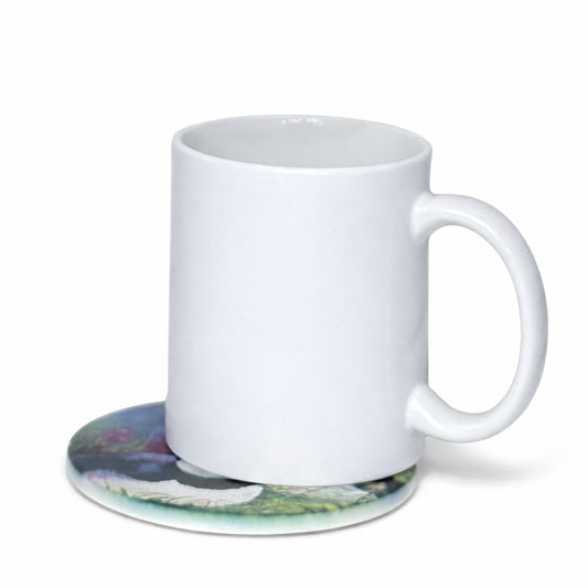 Ceramic coaster/Tammie norries(puffins)