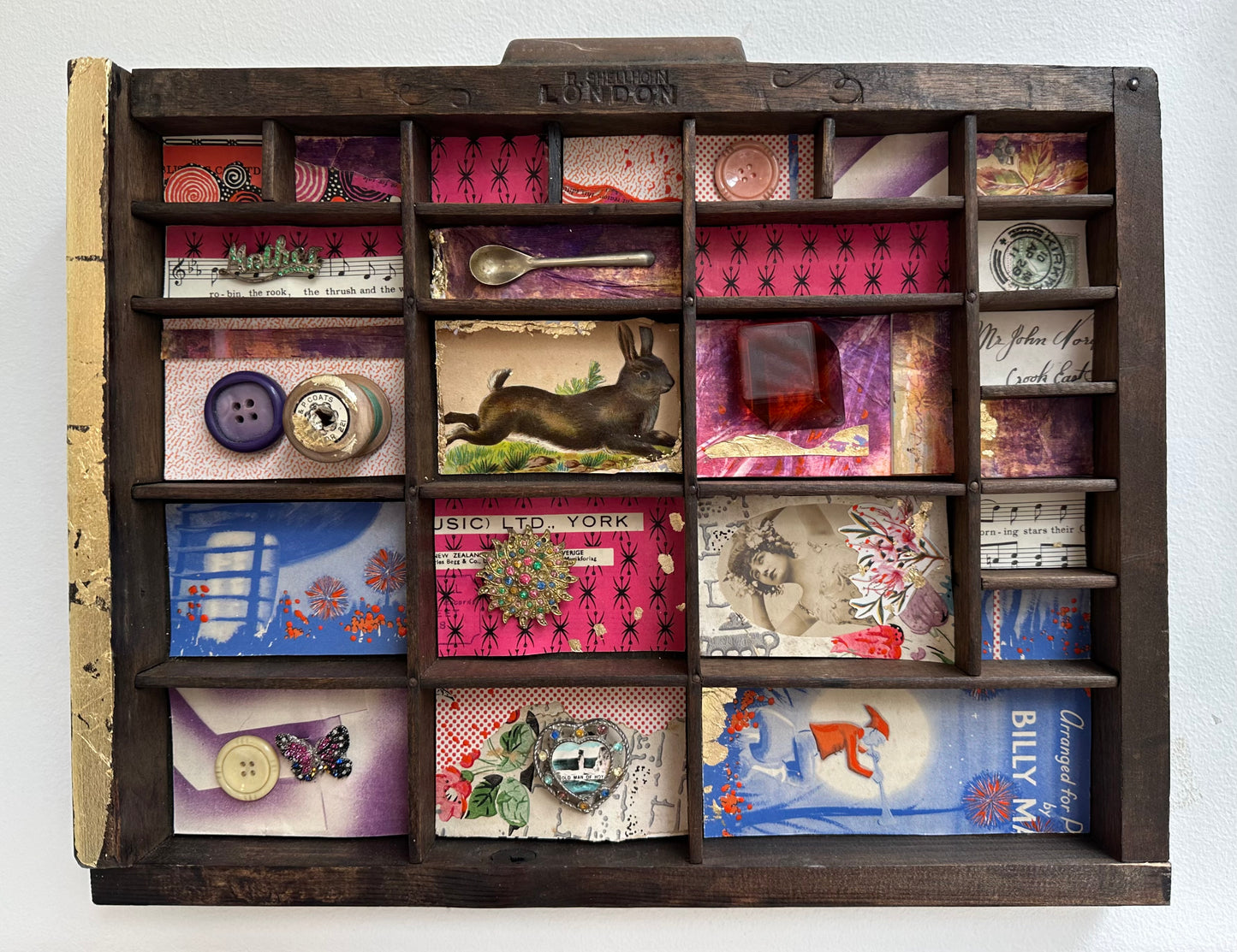 Original artwork/Trinket type set tray