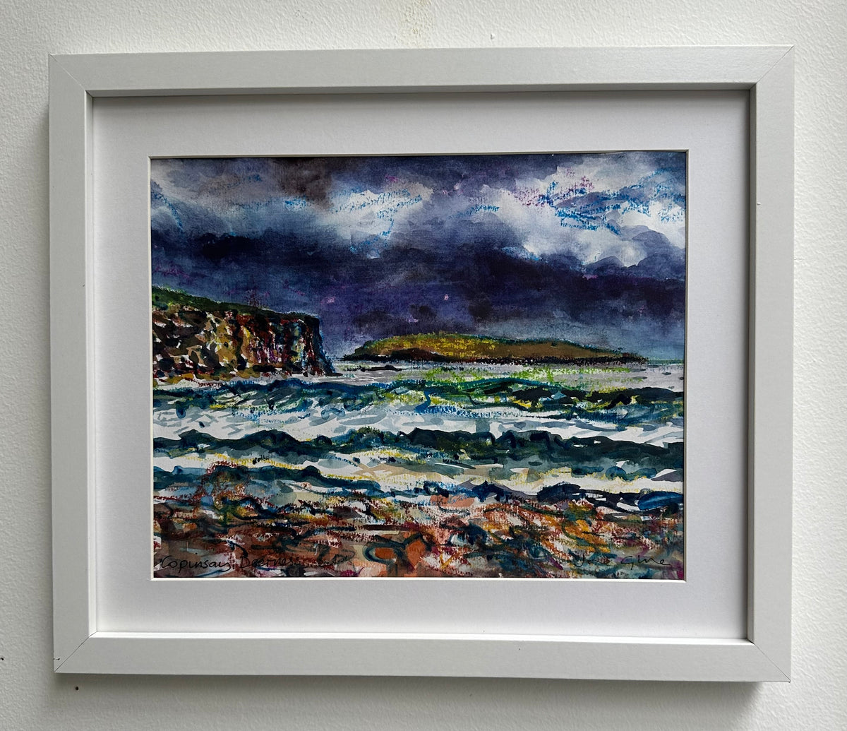 NEW! Original watercolour painting/Copinsay, Deerness