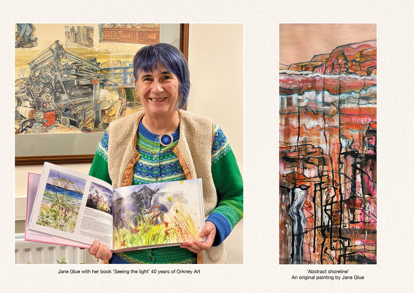 Pack of Three Jane Glue 2027 Orkney Wall Calendars