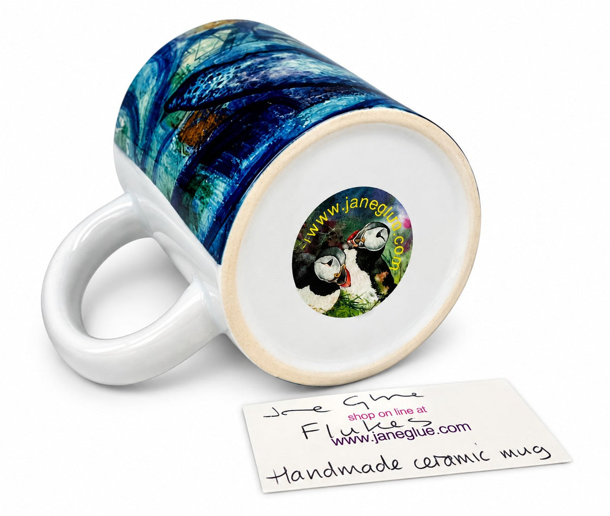 Ceramic mug/Flukes