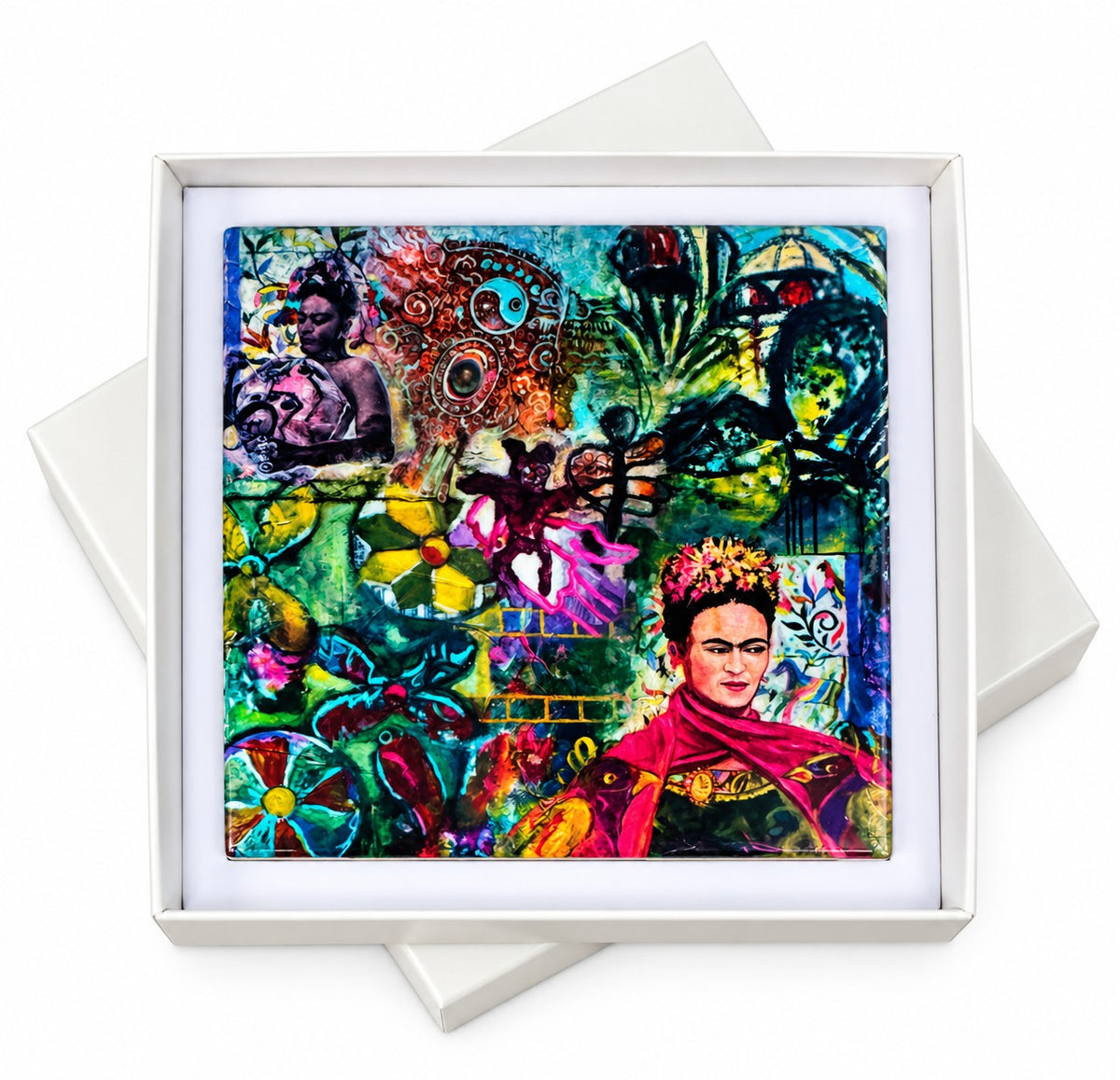 Small ceramic tile/Frida