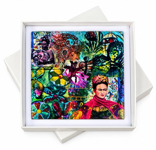 Small ceramic tile/Frida