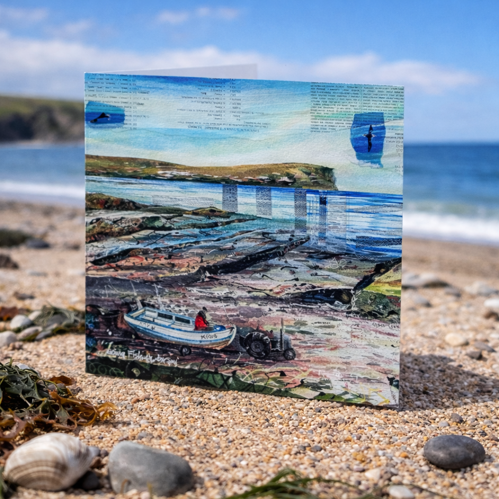 Large Card - Going fishing, Birsay