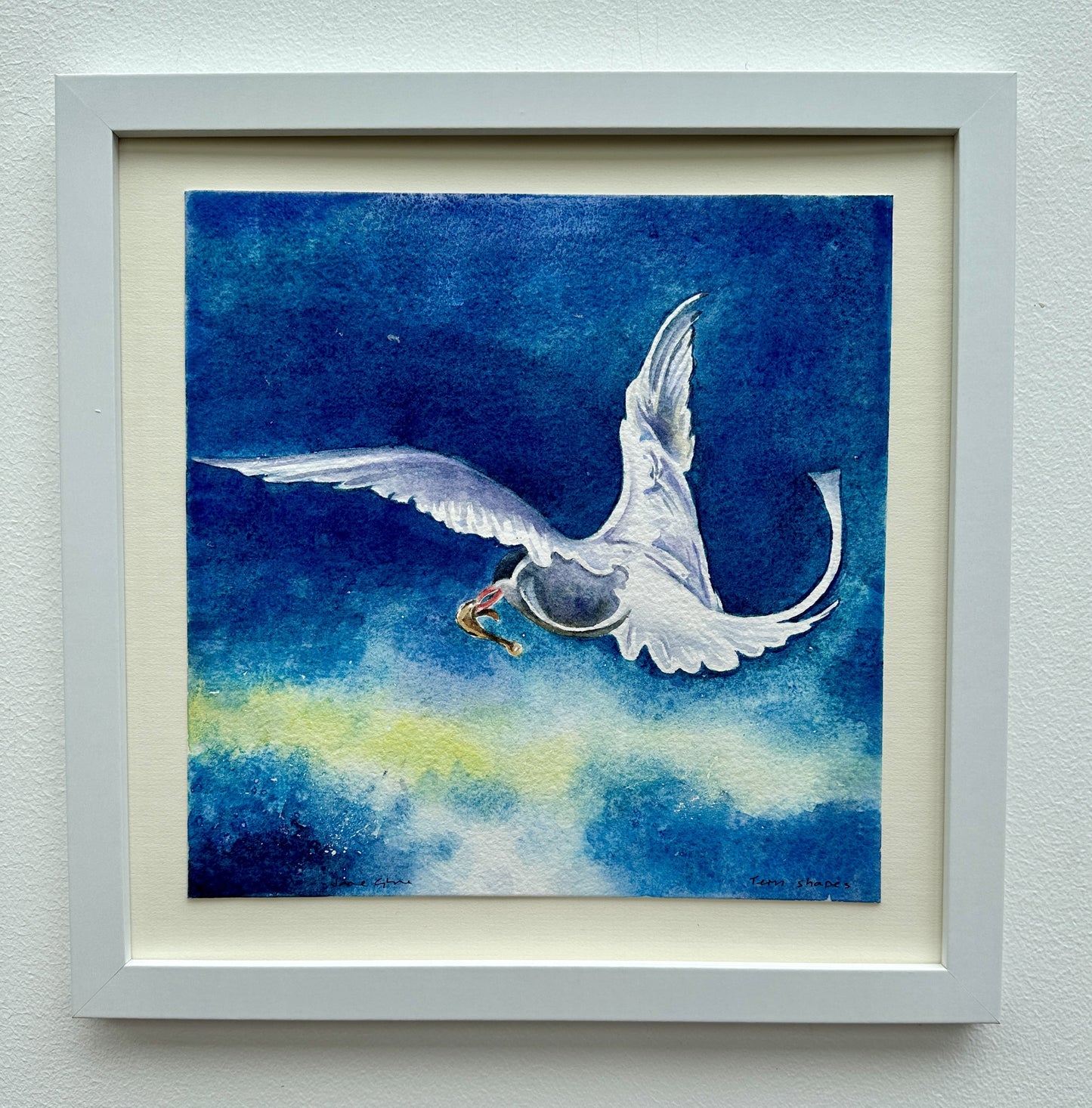 Original painting/Tern shapes