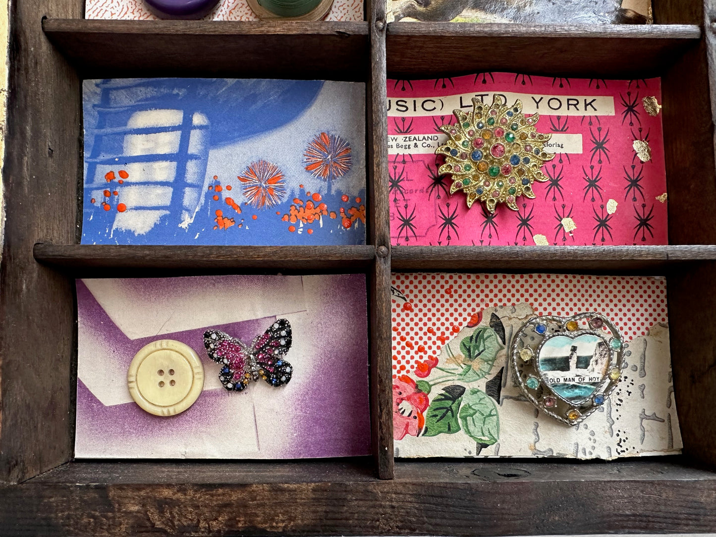 Original artwork/Trinket type set tray