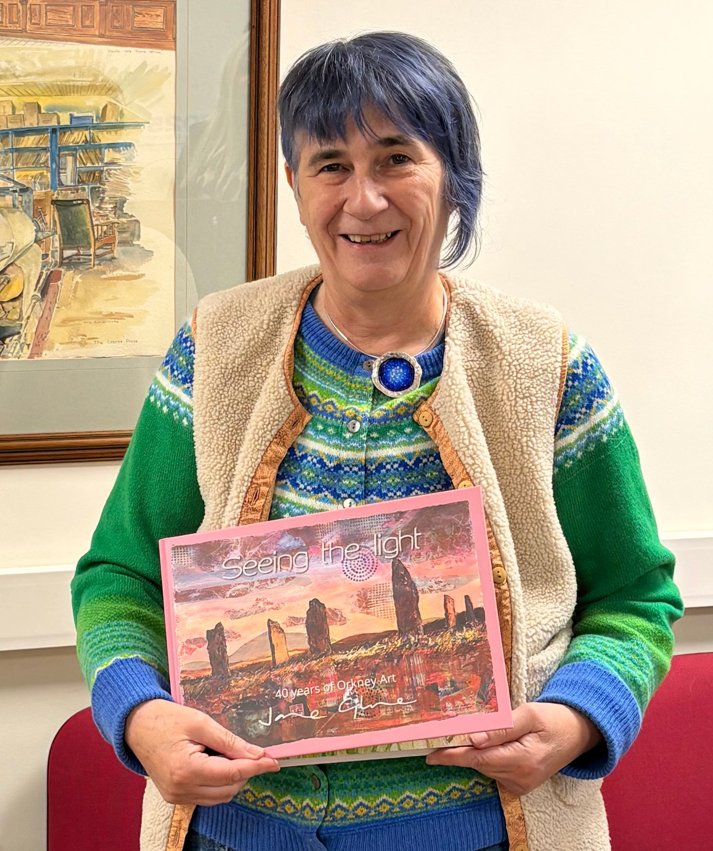 'Seeing the Light' 40 years of Orkney Art by Jane Glue