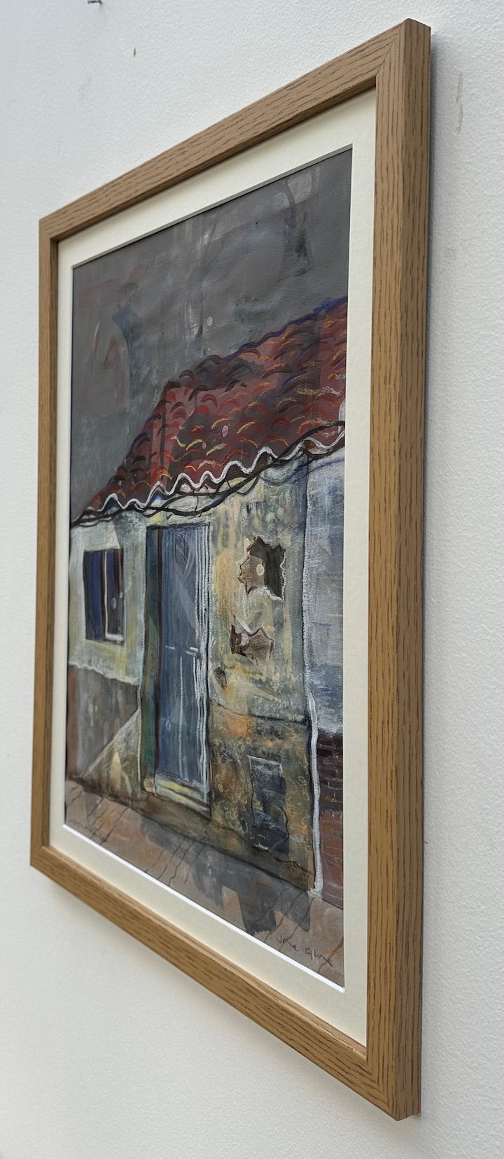 Original painting/Derelict house