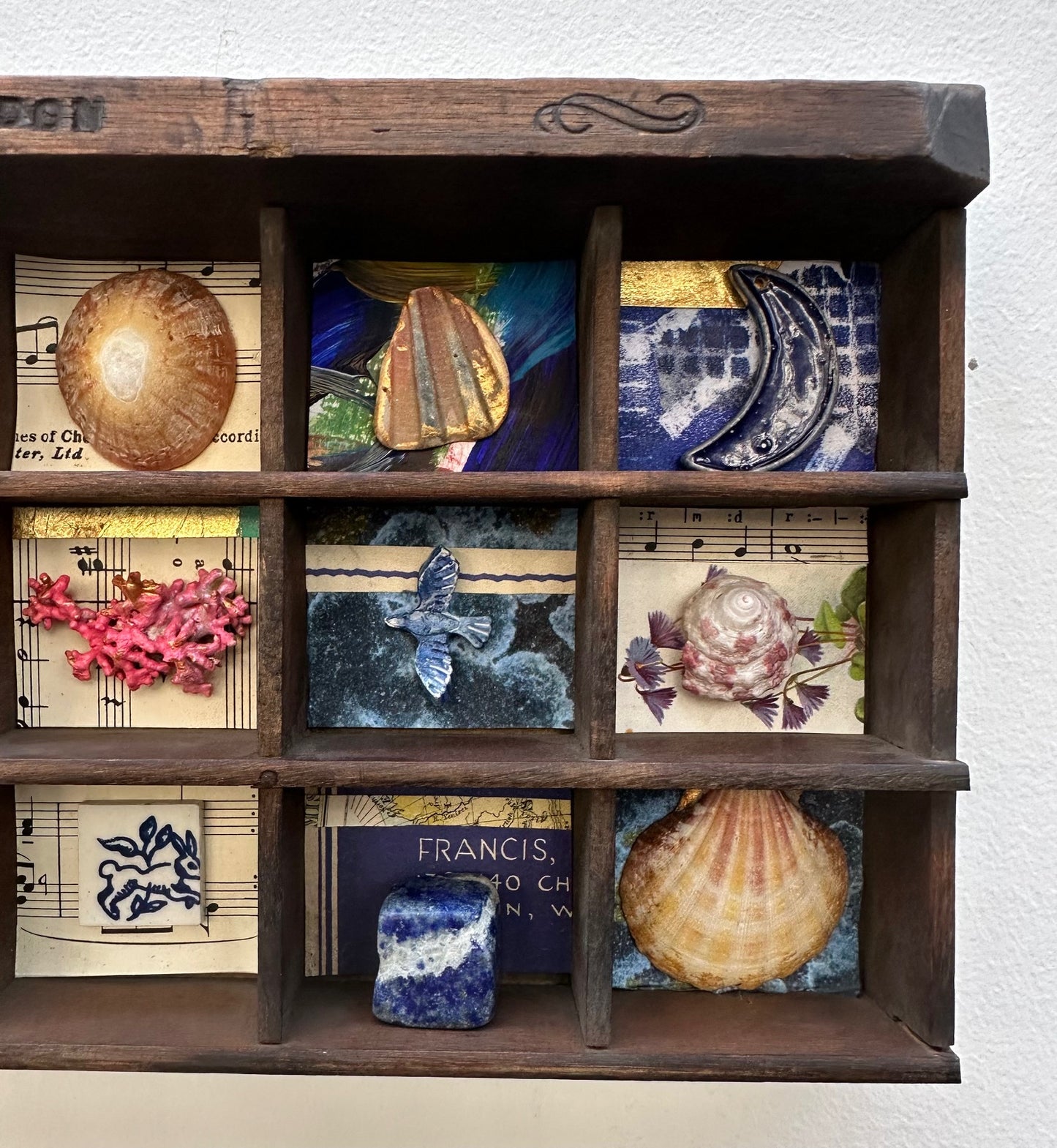 Original artwork/Shell box