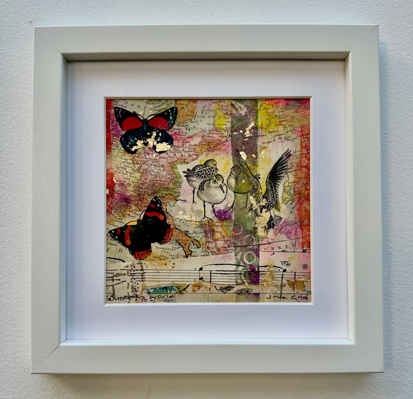 Original painting/Butterfly world