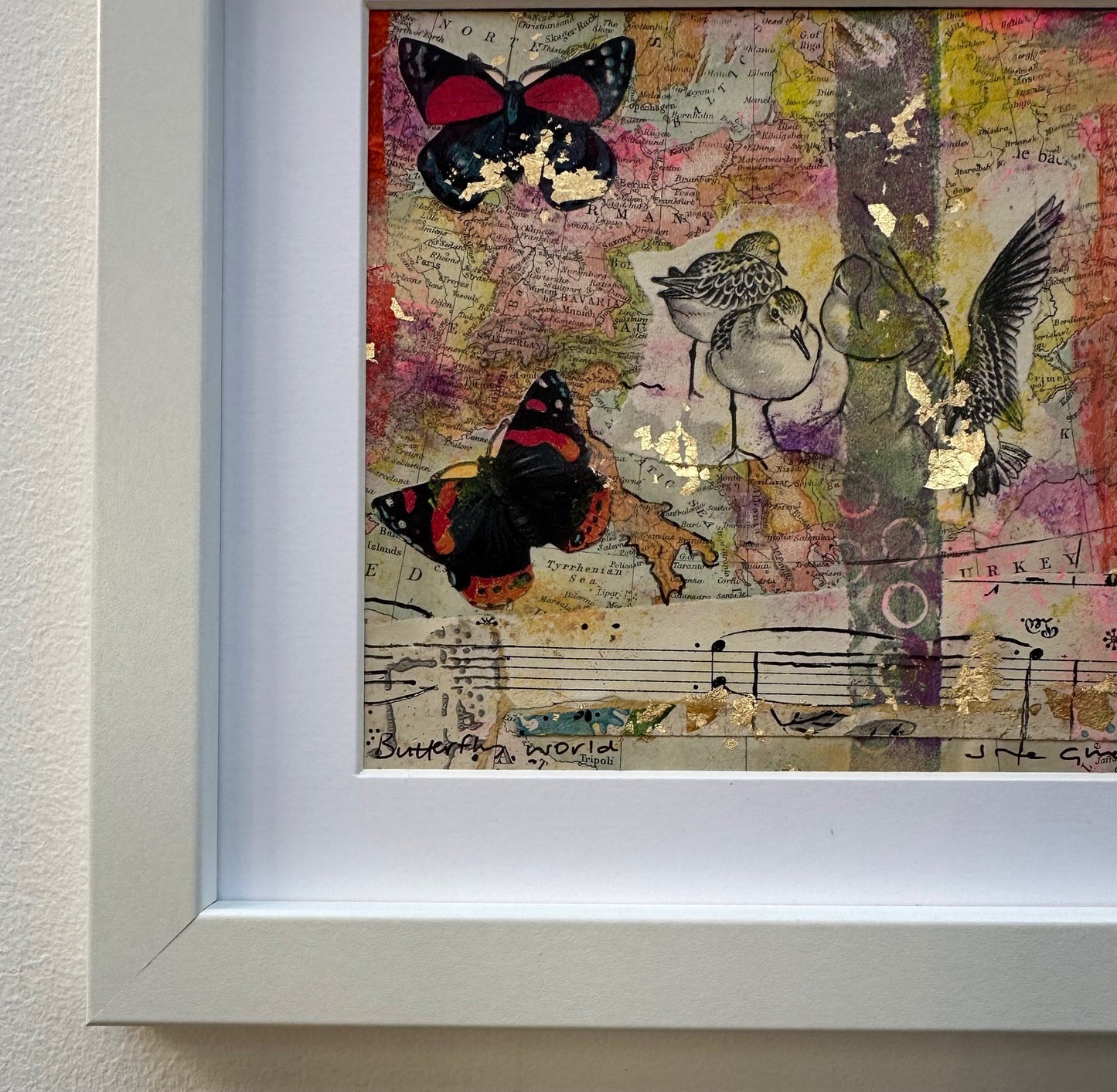 Original painting/Butterfly world