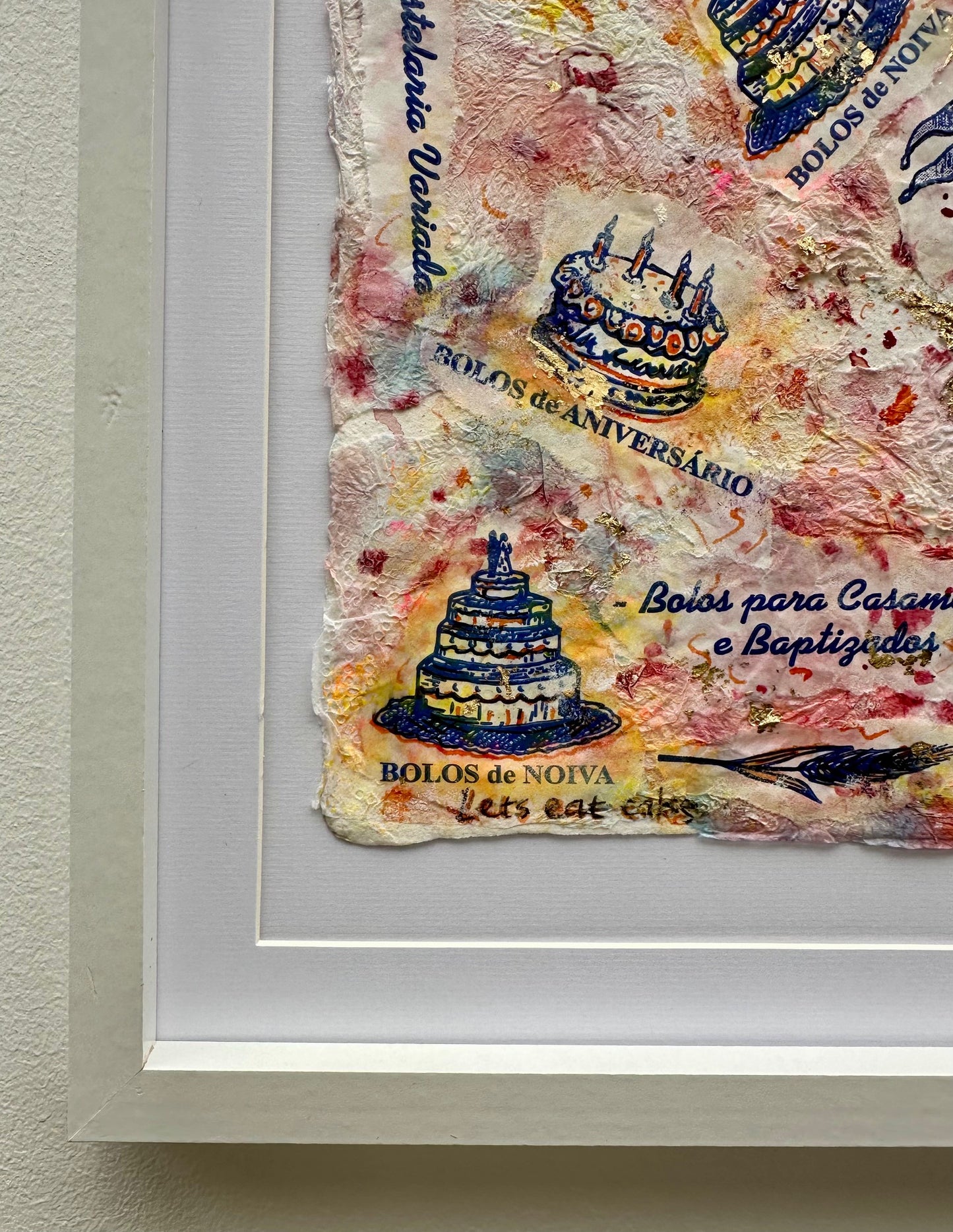 Original painting/Lets eat cake