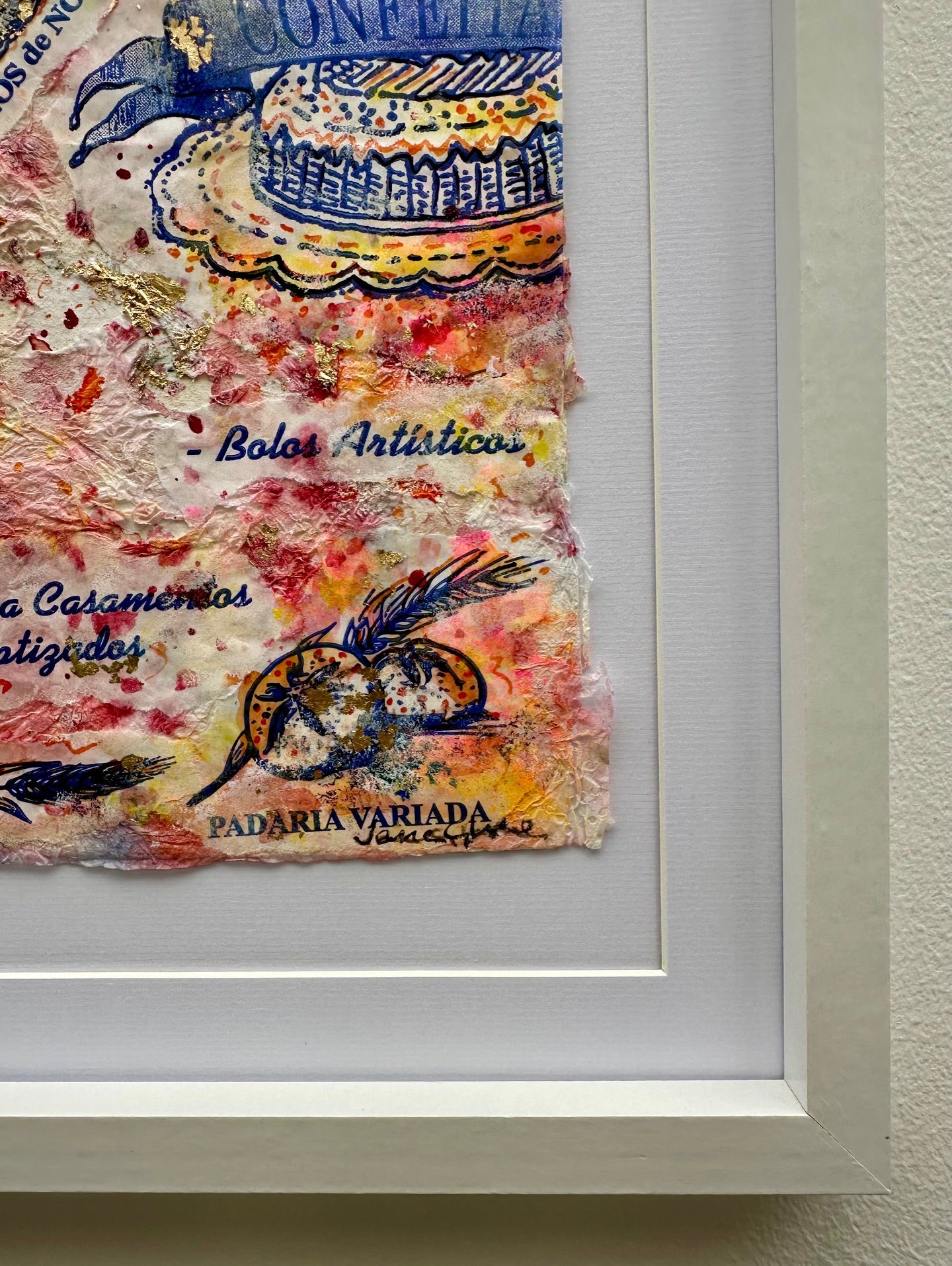 Original painting/Lets eat cake