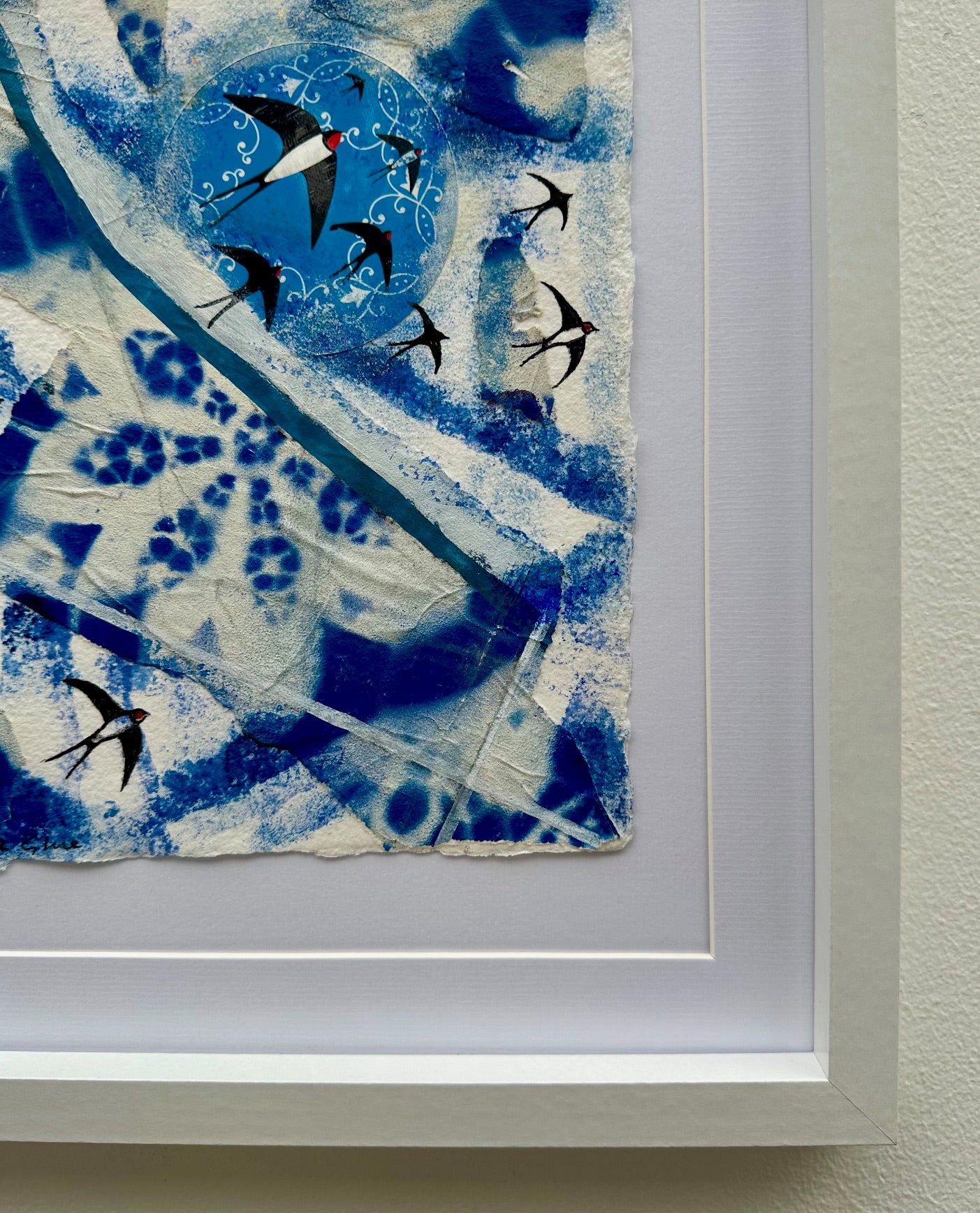 Original painting/Swallows