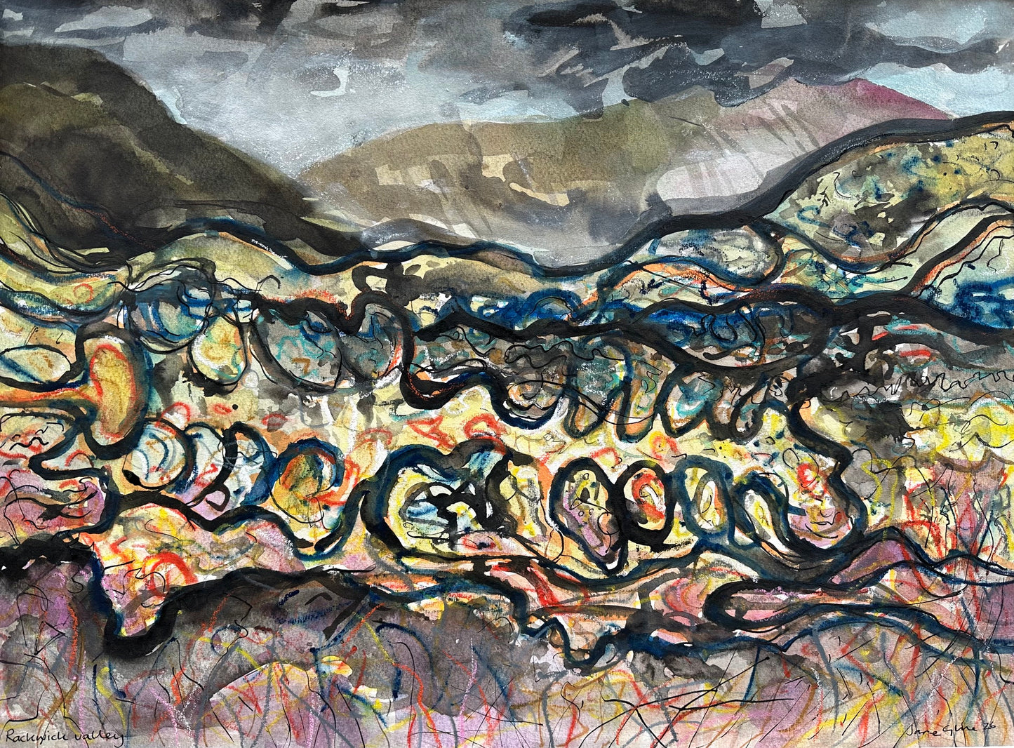 New! Rackwick valley/Original painting
