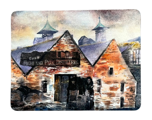 Designer tablemat/The Highland Park Distillery