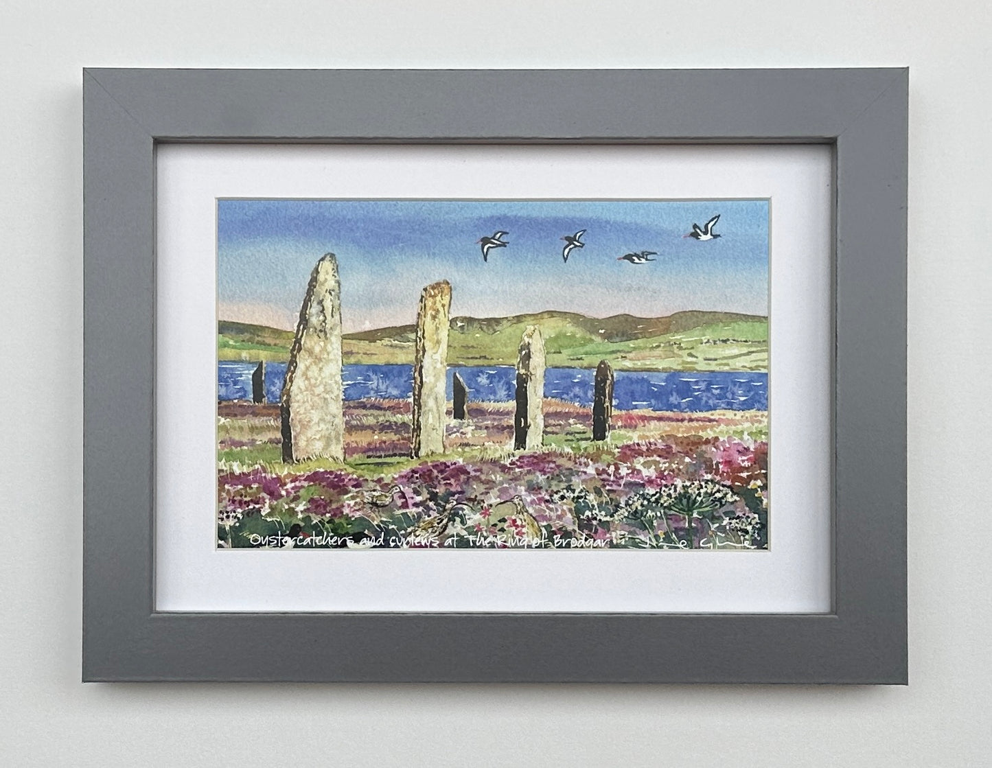 Small framed print/The Ring of Brodgar