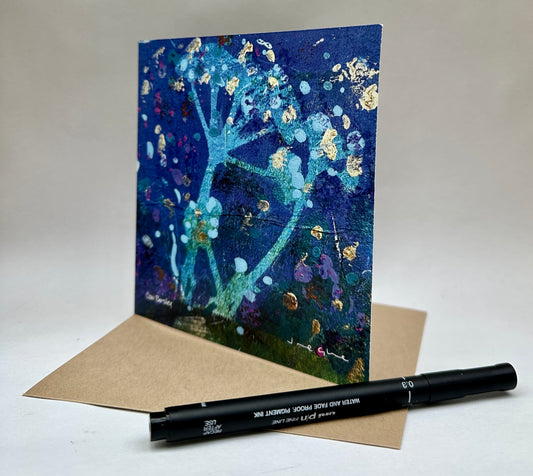 Large Card -  Cow parsley
