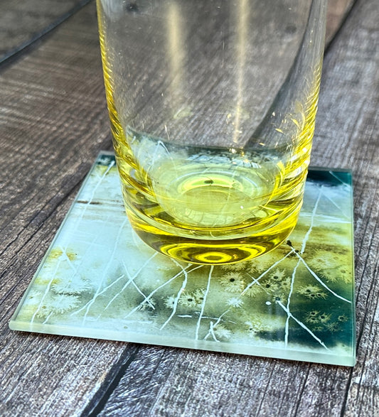 Glass coaster/Maeshowe runes
