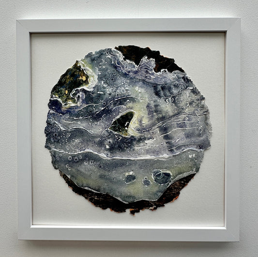 Original painting/Ice rockpool