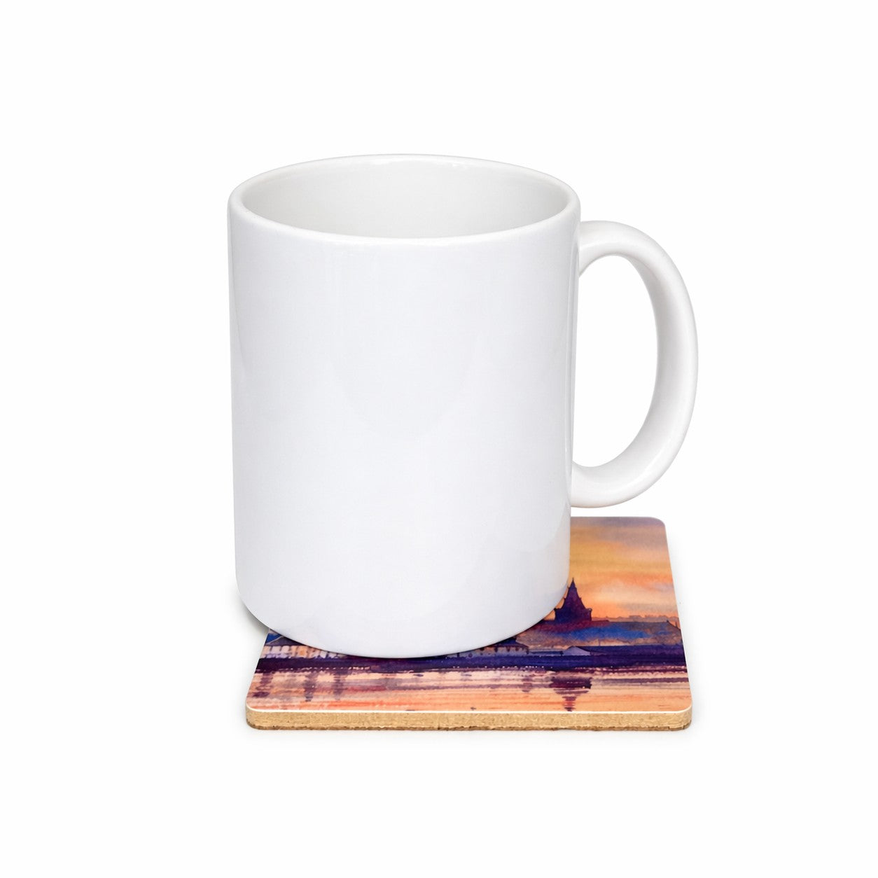 Coaster/Sunset over Kirkwall bay